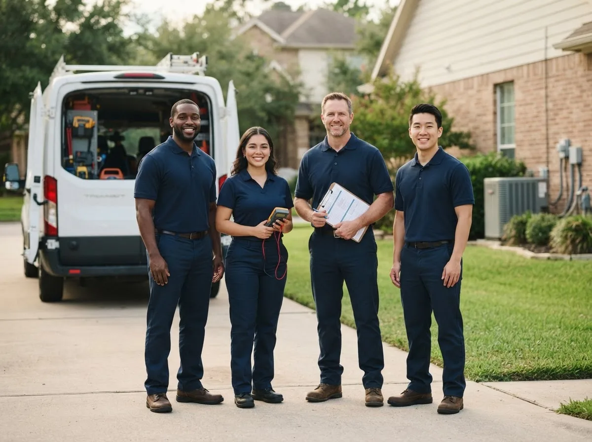 Certified HVAC technician near Burkett, TX